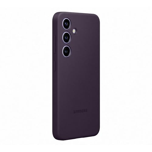 SAMSUNG S24 Silicone Case, COVER per Galaxy ,Dark violet - 3