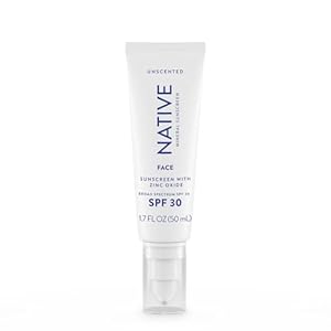 Unscented Mineral Face Lotion – SPF 30-1.7 fl oz