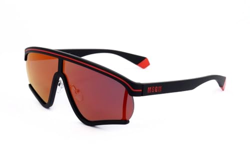 Polaroid PLD MSGM 2/G Black Orange/Red 68/4/150 unisex Sunglasses