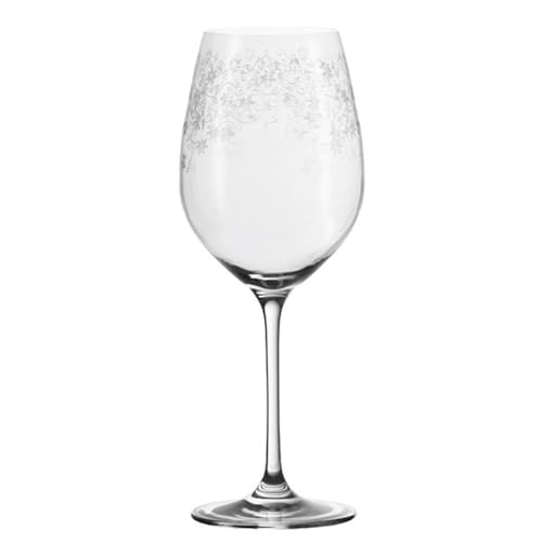 Leonardo Chateau 061592 Verre à vin rouge, avec pied tiré, passe au lave-vaisselle, avec gravure, 510 ml, 1 pièce