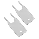 HOUDERCO 2 Stück Toilettenpapierspender Schlüssel aus Ersatzschlüssel für Papierhandtuchspender Sanitärschlüssel für Büro und Gewerbe Passend für Wc und Badezimmer