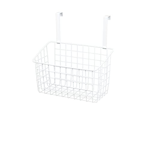 壁掛け 収納かご 吊り下げバスケット ドアハンガー多機能収納 キッチン ベッド サイド ハンギング 収納 ラック ケース バスケット マガジン 水道かけ収納かご 庭園芸鉢植えラック 吊り下げバスケット 通気性設計 棚下収納 多用途 水切り シャワー用品 小