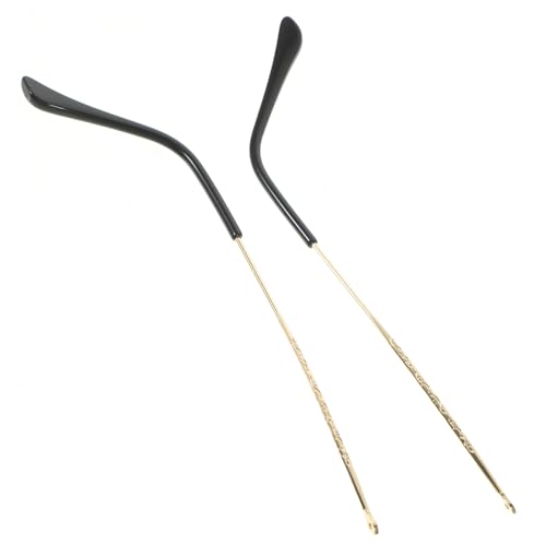 FOMIYES 1 Pair Metal Eyeglasses Legs Replacement for Leg Eyewear Glasses Arm Repair Parts