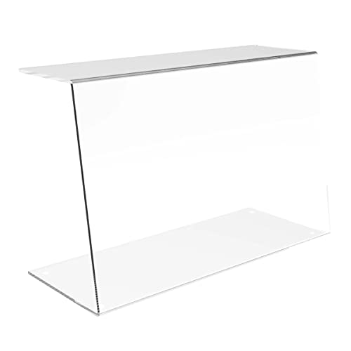 Sneeze Guard Protection Screen 1000mm Clear Acrylic Perspex Hygienic Food Cake Display Stand