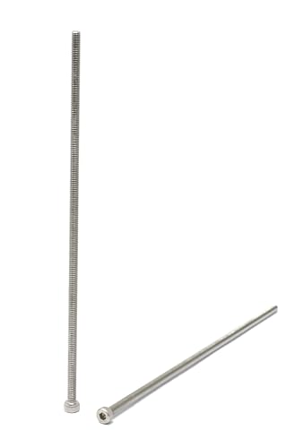 Image of iexcell 20 Pcs M4 x 160mm Thread Pitch 0.7 mm Stainless Steel 304 Hex Socket Head Cap Screws Bolts Kit