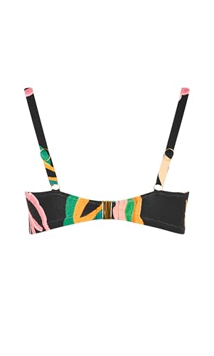 City Chic Women's Plus Size Top - Maui Print Underwire Bikini3