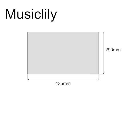 Planche de pickguard à découper soi-même 12x17 pouces perle blanc pour rénovation guitare