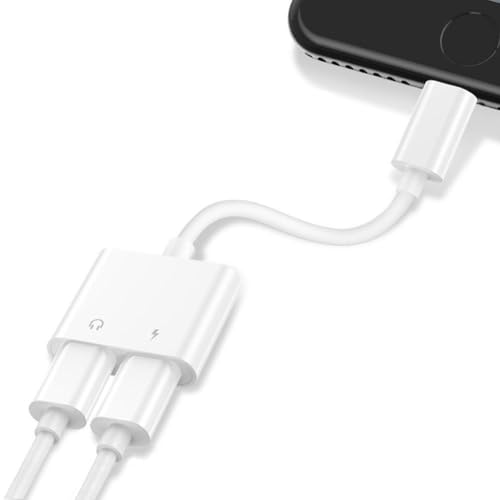 Sprtjoy Compatible Earphone Adapter Headphone Replacement for 7/7 plus/8/8 Plus/X 10