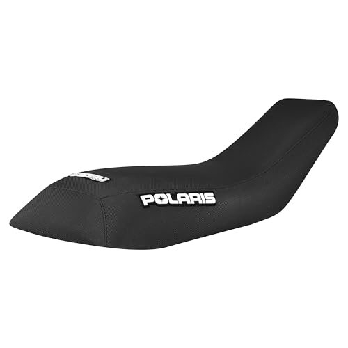 Enjoy Mfg Seat Cover - Compatible Fit for 2004-2009 Polaris Scrambler 500, 2004-2006 Trail Blazer 250 - Standard - #313 (All Black Standard)
