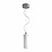 Oxygen Lighting Oxygen 2-6107-24 Contemporary Modern One Light Pendant from Lotus Collection in Pewter, Silver Finish, Satin Nickel