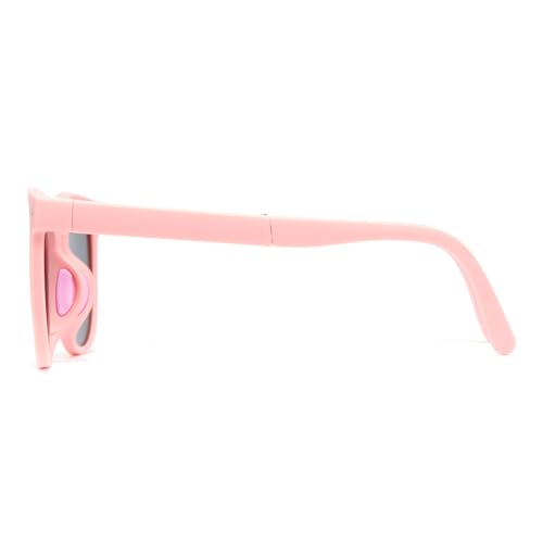 Cyxus Kids Sunglasses Foldable Folding Sunglasses Polarized UV400 Sunglasses For Boys Girls4