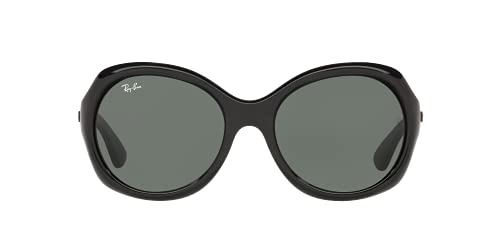 Ray-Ban Woman Sunglasses Black Frame, Green Classic G-15 Lenses, 57MM3