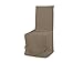 Soleil d'Ocre 004034 Panama - Cuscino per sedia, in cotone, 50x37x115 cm, colore taupe
