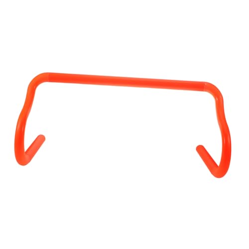 DECOMELODY 1Pc Sturdy Football Hurdle Agility Training Tool for Athletes Bright Orange Portable Detachable Design for and Storage