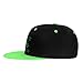 I Like Turtles Snap Back Hat Boys Girls Fashion Hip Hop Adjustable Flat Bill Hat Green