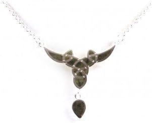 Silverspirit Jewellery Connemara Marble Stone Set Silver Necklace