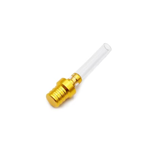 Image of PRO BAT 10 Pack CNC Motorcycle Gas Cap Two-way Breather Tube Vent for Dirt Bike Pit Bike ATV All Factory CRF XR CR All Quads All Off-road Motorcycle, Yellow