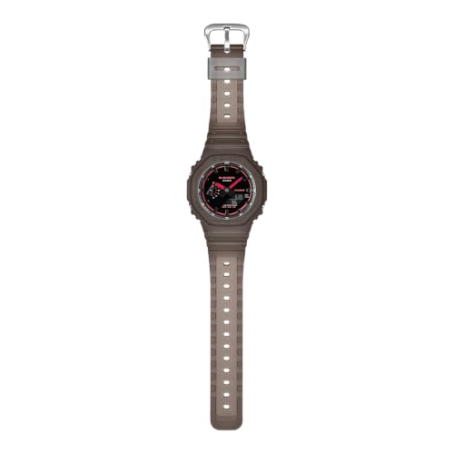 Image of Casio G-Shock Smoke Light Analog-Digital Brown Resin Watch GA2100K-5A