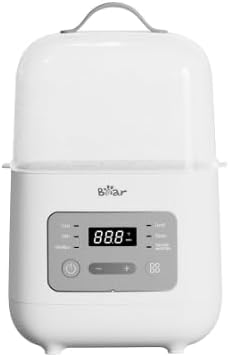 Bear Double Bottle Warmer and Sterilizer with digital display