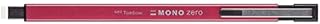 Tombow MONO Zero Metal Square Tip Precision Eraser - Red