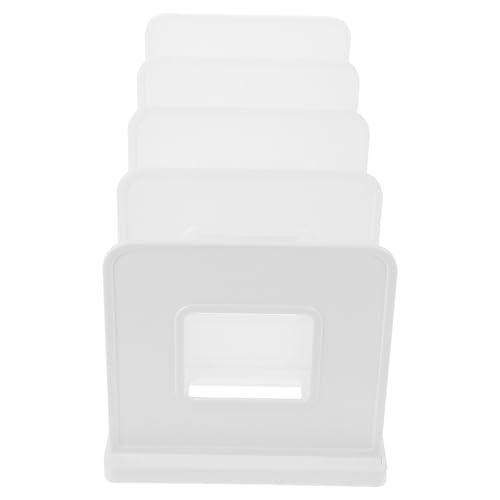 NOLITOY �v���X�`�b�N���f�X�N�g�b�v�u�b�N�X�^���h �u�b�N�G���h ���ސ����p�I�[�K�i�C�U�[ �{��G���̎��[�ɓK�����w�K�p�d�؂胉�b�N