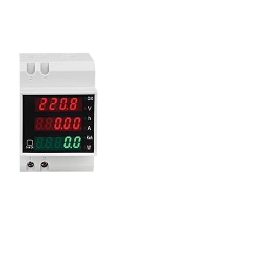 Compteur électrique multifonction rail D52-2047 AC 200-450V 100A monophasé