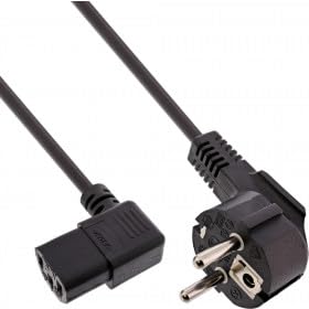 InLine B-16752M cavo di alimentazione Nero 0,5 m Spina di alimentazione di tipo F IEC C13