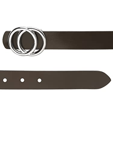 Image of TEAKWOOD LEATHERS Leather Belt for Women Belts Regular Fit Casual Formal Dress Jeans & Fashion Ladies Belts for Women Belts Regular Fit Belt Any Season | Fashion Belt for Women | T BT W 01
