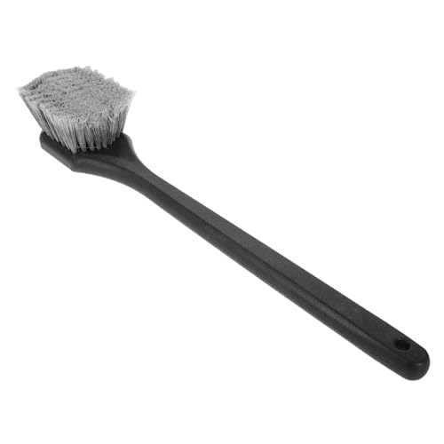 FUNOMOCYA Cepillo Limpiador De Ruedas De Coche, Cepillo Fuerte para Fregar Neumáticos, Cepillo De Limpieza para Llantas, Cepillo para Detalles De Automóviles, Cepillo De Limpieza Útil