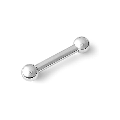 316L Surgical Steel Straight Barbell 8g 5/16 Cover