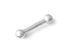 316L Surgical Steel Straight Barbell 10g 1 1/4 inch