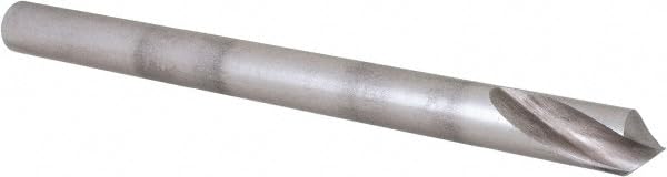 Hertel Spotting Drill, 1/2" Dia, 90 Degree, Cobalt M-35 HSS-E, 1/2" Shank Dia, Bright/Uncoated Finish, 1-3/8" Flute Length, 6-3/4" OAL, Right Hand Cut