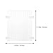 Happyyami Acrylic Fish Tank Divider Board Isolation Panel for Aquariums Easy Installation Suction Cups for Breeding and Separating Fish