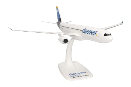 Modelo prefabricado Airbus A330-300 Discover Airlines Herpa figura de plástico escala 1/200 3