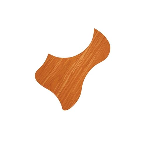 Pickguard folk transparent en noyer véritable pour sublimer votre guitare acoustique