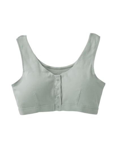 肌にやさしい綿100%前開きブラ