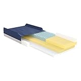 Drive Medical 15876 Gravity 7 Long Term Care Pressure Redistribution Mattress, Blue, 76,No Cut Out