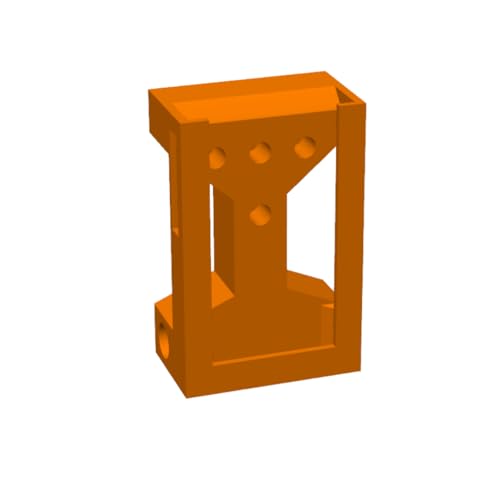 Soporte de pared compatible con Sunmi V2s Plus OrderPad Uber Eats color naranja 2