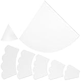 FONDOTIN Selbstgemacht Weihnachtsbaum Quiltvorlage 7 Stück Patchwork Lineal 8 Zoll Klares Markierungslineal zum Zuschneiden Filigraner Stoffe für Quilten und Nähvorlagen