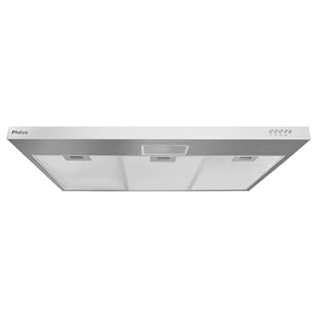 Depurador e Exaustor Philco PDR80I Inox 3 Velocidades 127V
