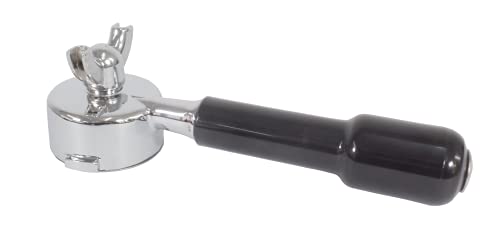 Portafiltros con mango - Compatible con cafeteras exprés ISOMAC 53 mm - Canasta de 14 g con doble salida - Imagen 4