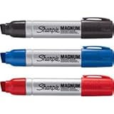 Sharpie 44002 Magnum Oversized Permanent Marker Chisel Tip Red