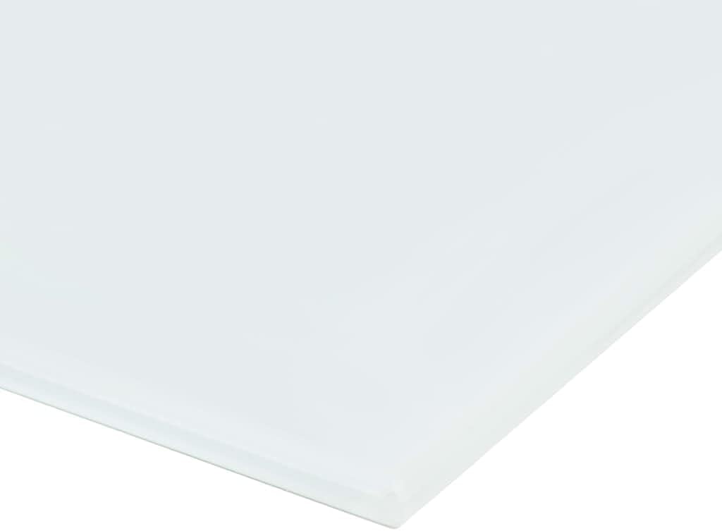 vidaXL Magnetic Wall Whiteboard Glass 100 x 60 cm for Home Writing