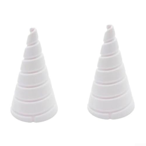 2PCS Gardening Wire Coil Winding Tool for Creating Fibonacci Copper Coils, Suitable for Electrical Projects and Plant Growth Enhancement with PP Material (2PCS small)