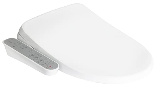 DB-110R DAELIM DOBIDOS Bidet For Toilet I Bidet Toilet Seats Round I Round Heated Toilet Seat Warmer I Toilet Bidet I Electronic Toilet Seat Bidet I Toilet Bidet Seat Warm Water I Smart Bidet