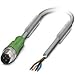 1400637 Sensor/Actuator Cable SAC-3P-M12MS/15.0-PUR/A-1L-Z