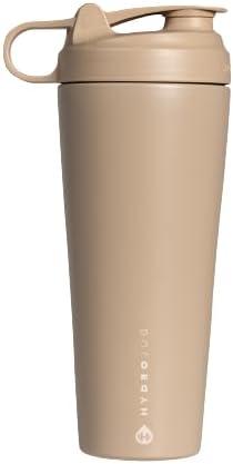 Miniatura 2 de HydroJug Vaso coctelero de acero inoxidable de 24 onzas, perfecto para batidos de proteínas, bebidas previas al entrenamiento, café helado, fácil de