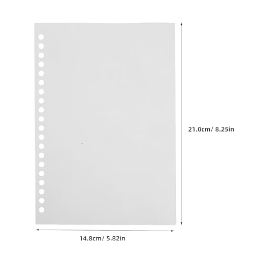 Papier blanc pour album sans colle MOKKHNB format A5 créatif - 2