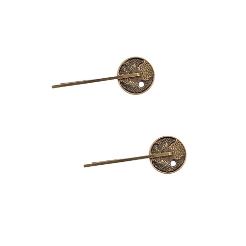 SAFIGLE 2pcs Punk Style Gear Hair Clips Barrettes for Party Banquet Steam Punk Hairpins Gear Barrettes for Festive Occasions