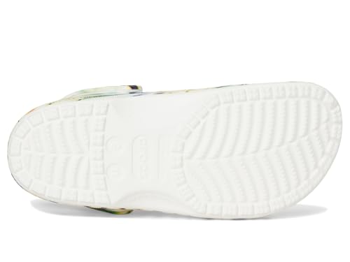 Image of Crocs Unisex Classic Clog - Seasonal Graphic Multi /Green Tie Dye Mens 5 /Womens 7 Medium